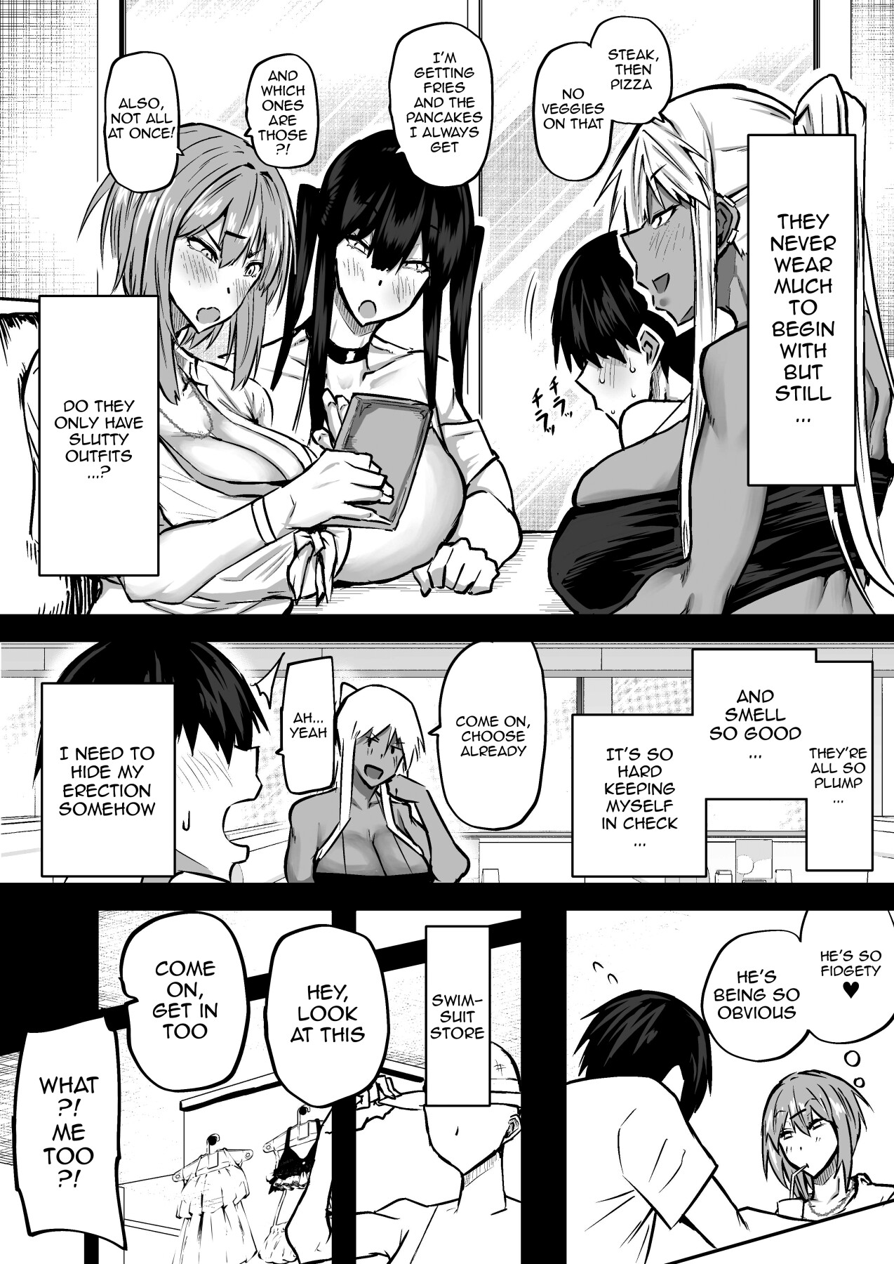 Hentai Manga Comic-The Huge Tittied Gals That Suck Everything Out Of Me-Read-172